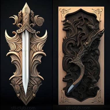 3D модель Игра Infinity Blade 2 (STL)